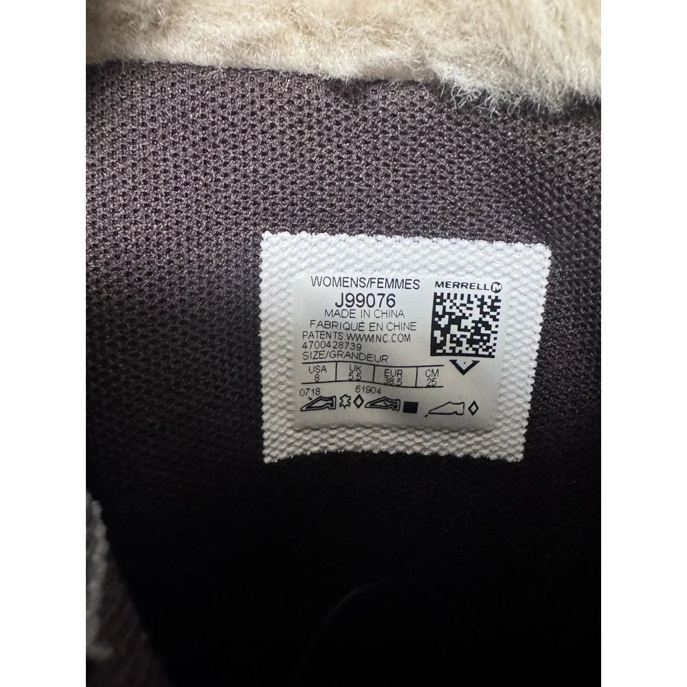 Merrell‎ Women's Tremblant Ezra Buckle Polar Leather Boots Brown Sz 8 Waterproof